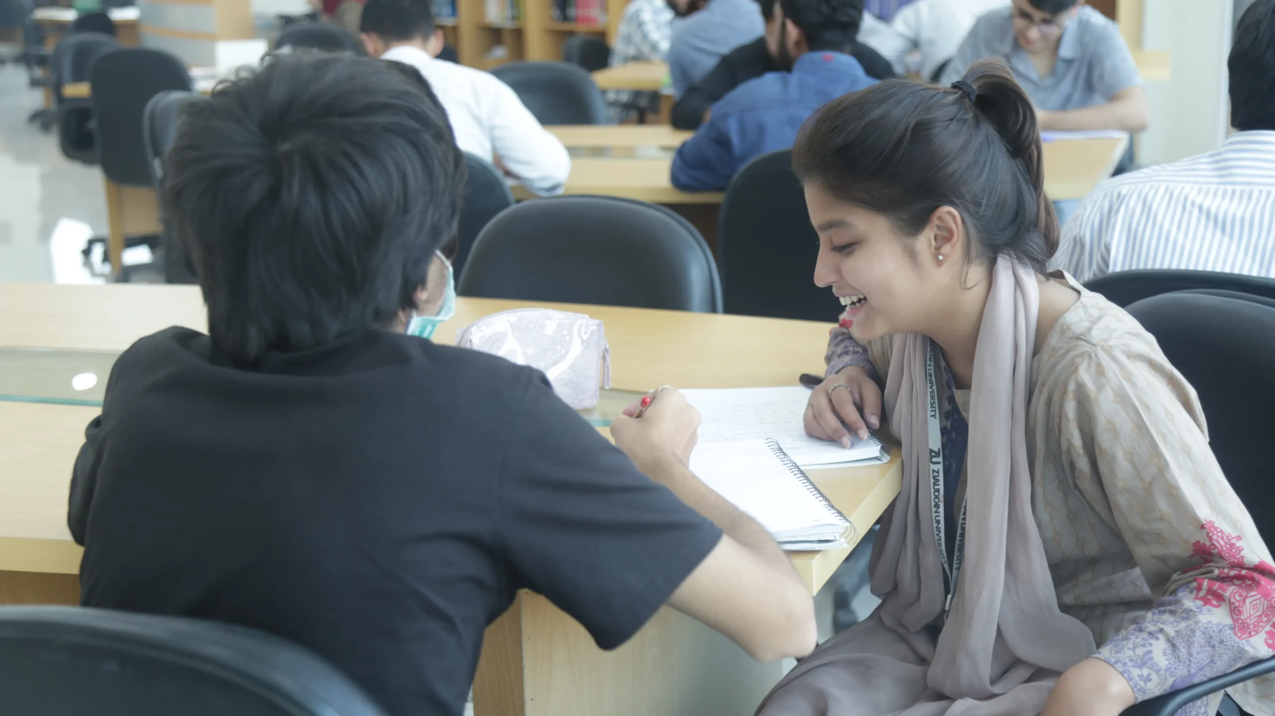 Smiles That Fill Colors To The Campus