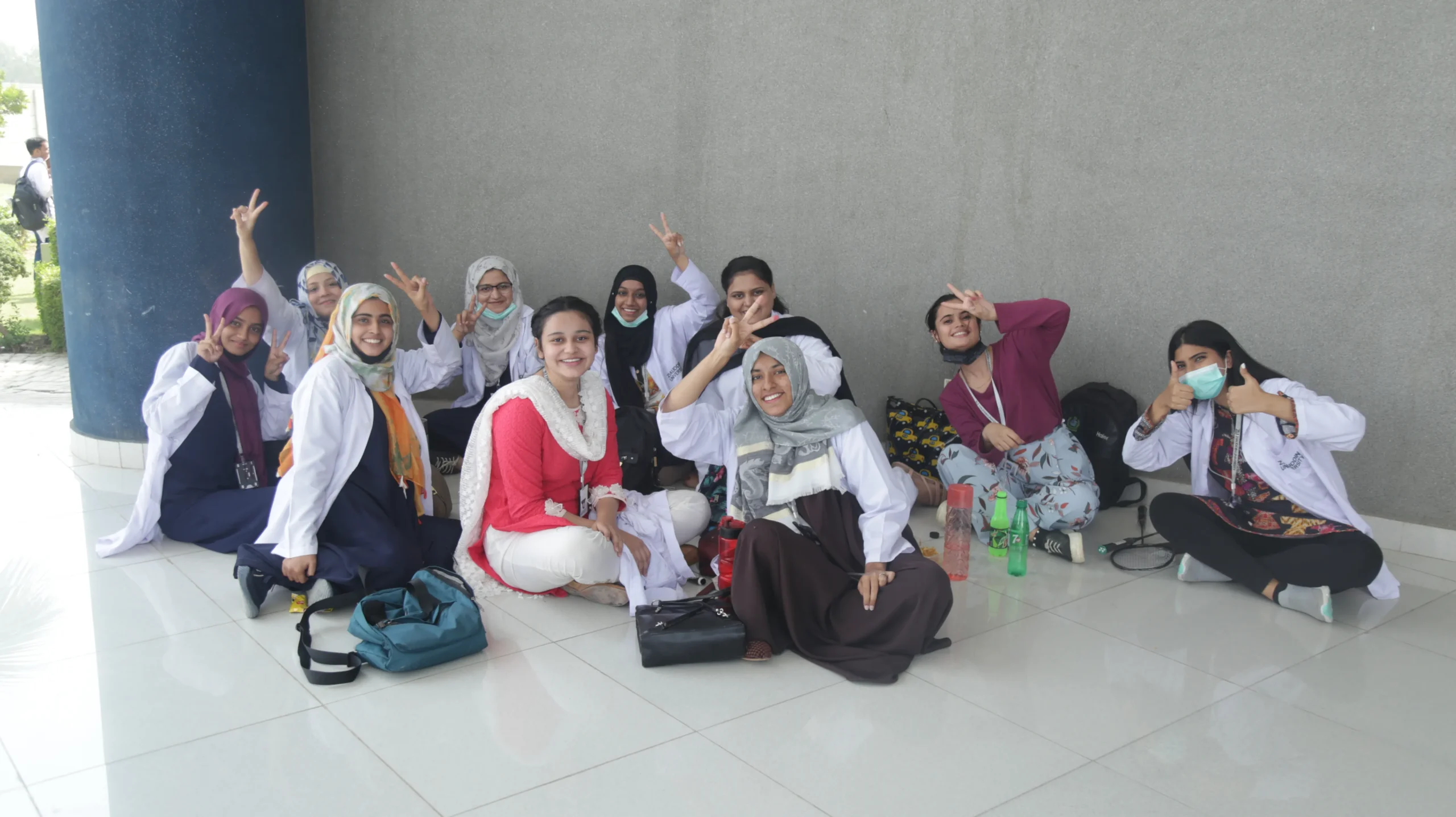 Smiles That Fill Colors To The Campus